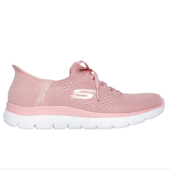 Skechers Pink Athletic Shoes - Picture 2 of 5